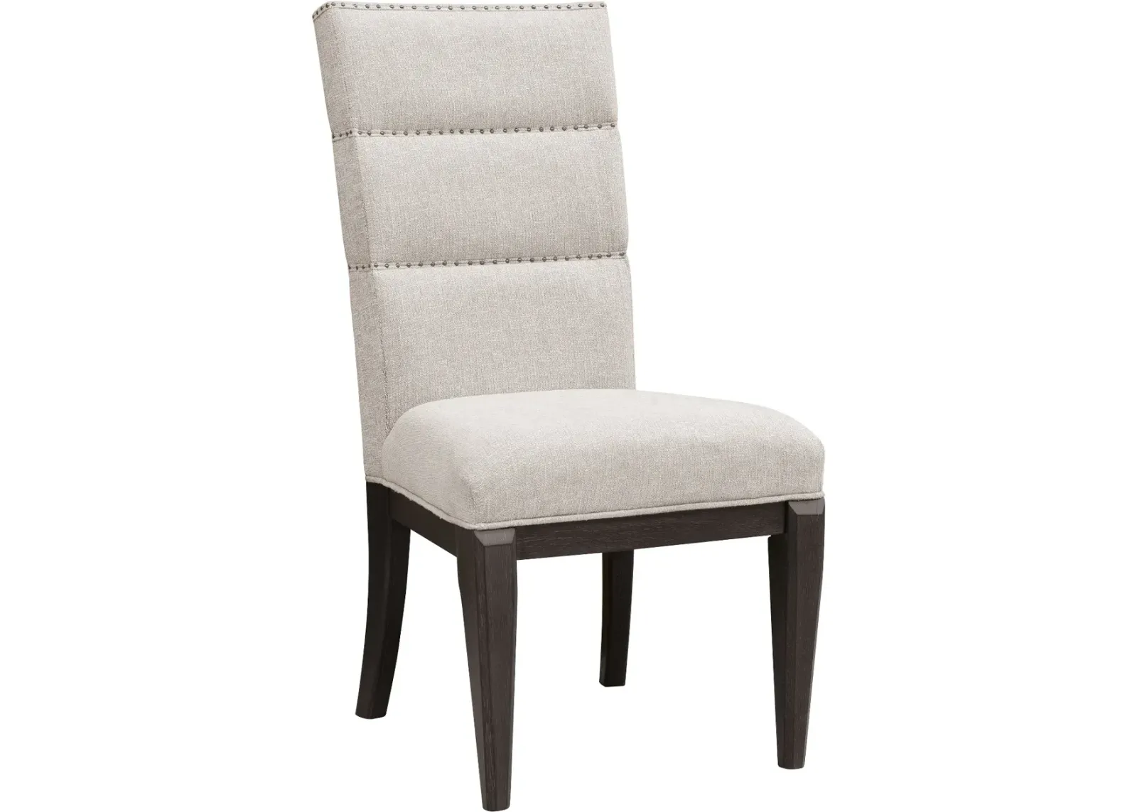 West End Loft Black Upholstered Side Chair