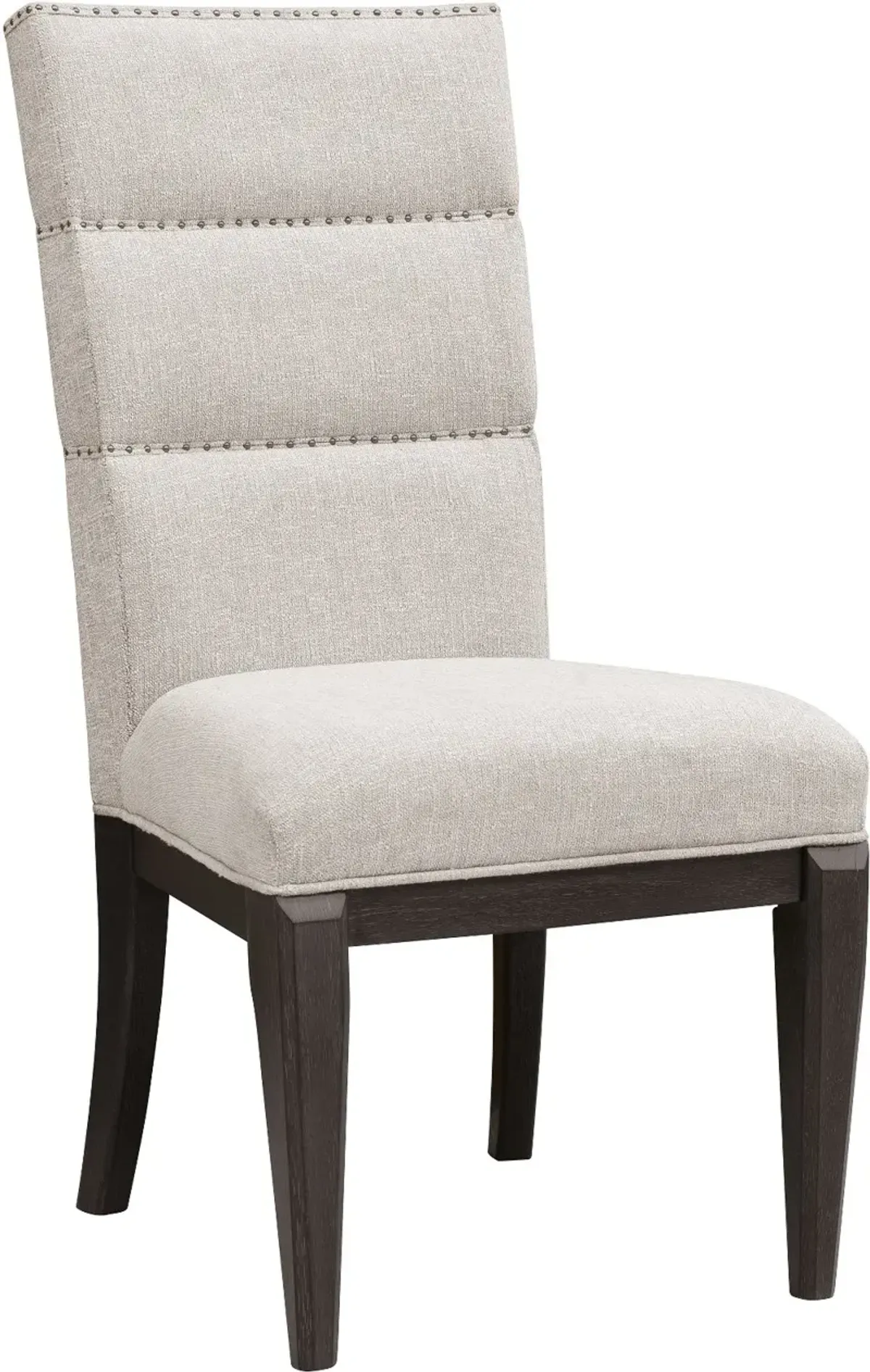 West End Loft Black Upholstered Side Chair