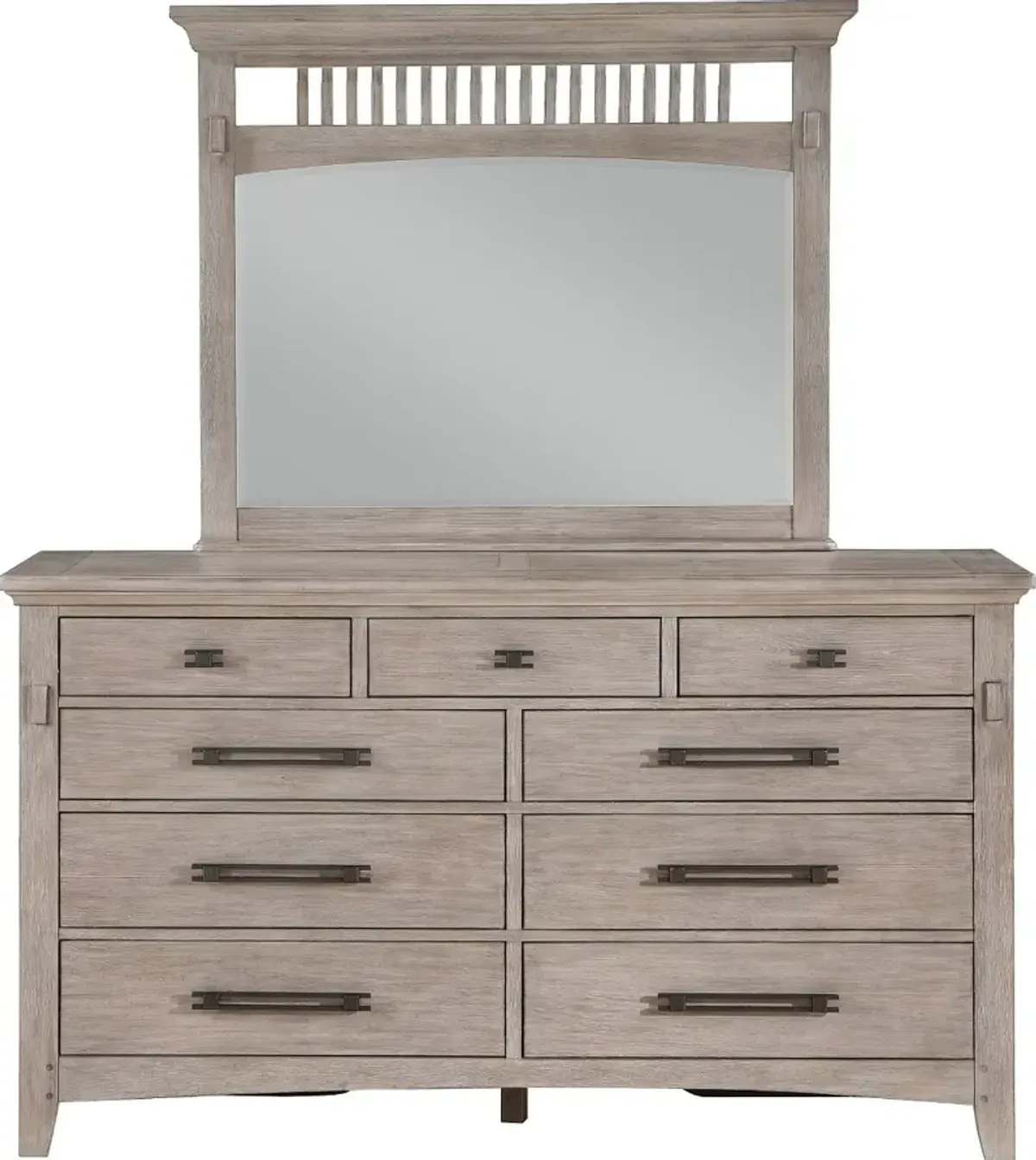 Oaken Taupe Dresser