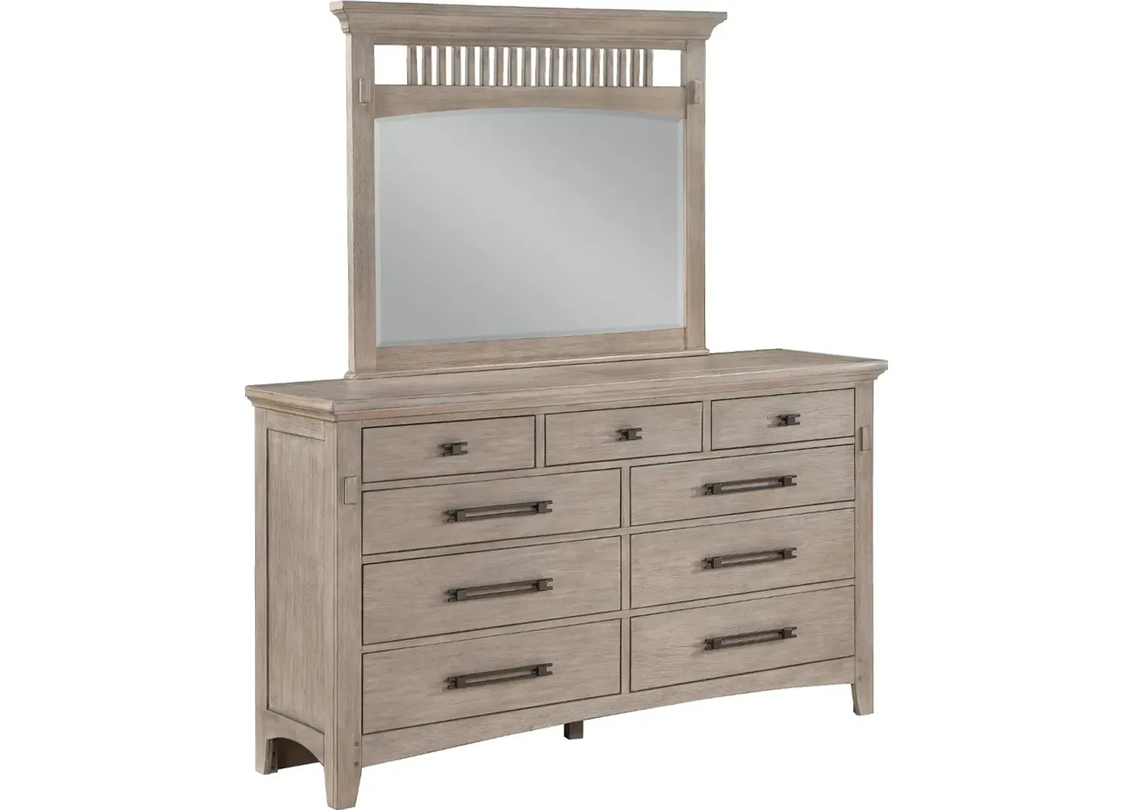 Oaken Taupe Dresser