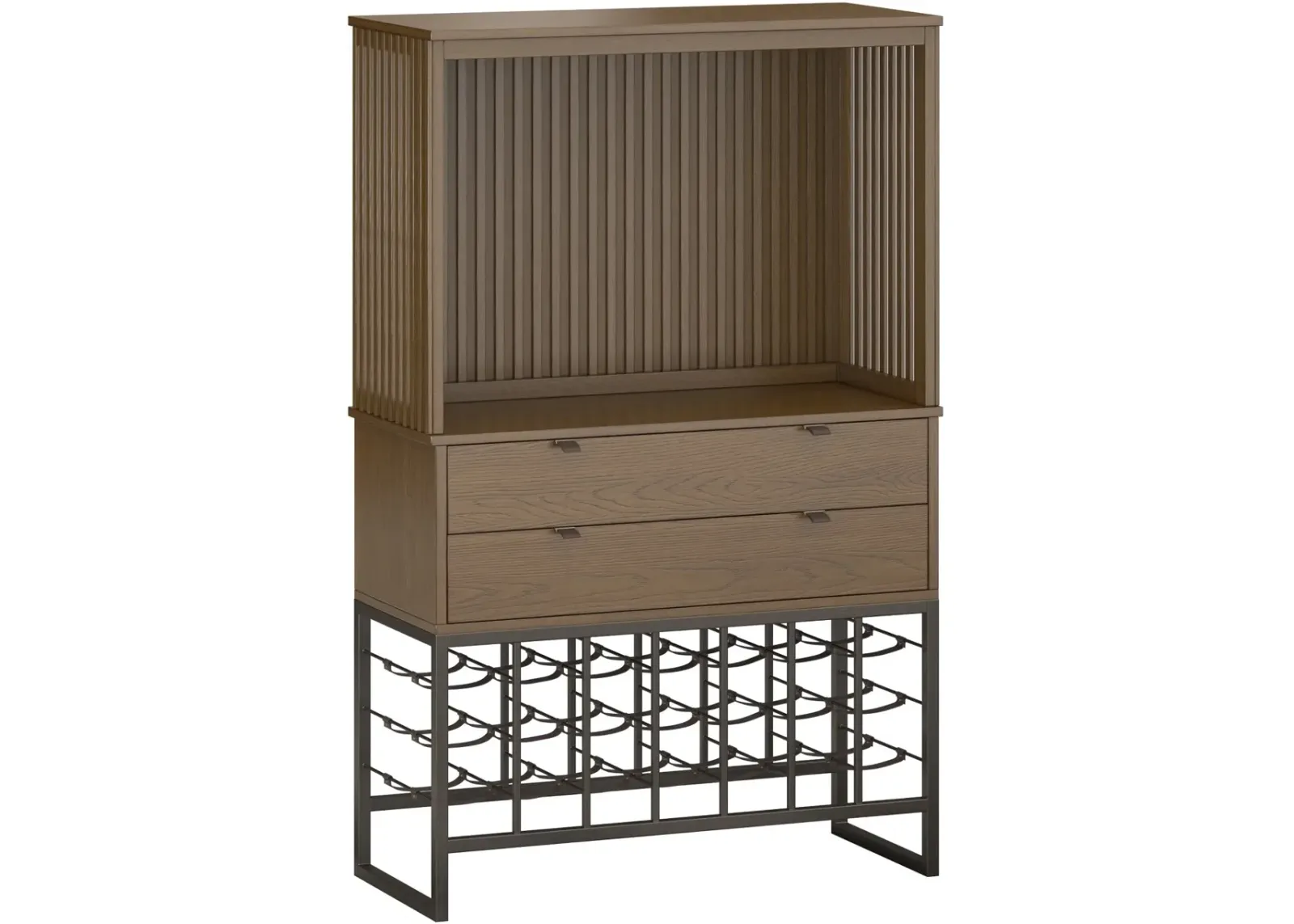 Reserve Brown Bar Cabinet