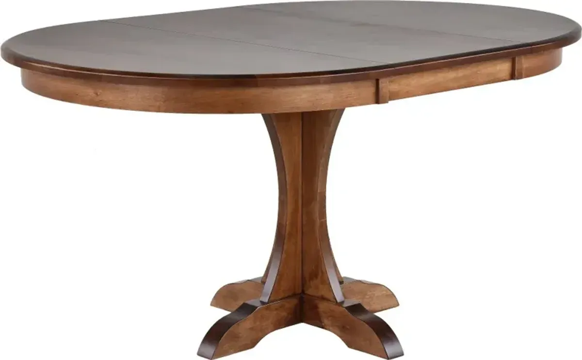 Mary Maple Brown Dining Table