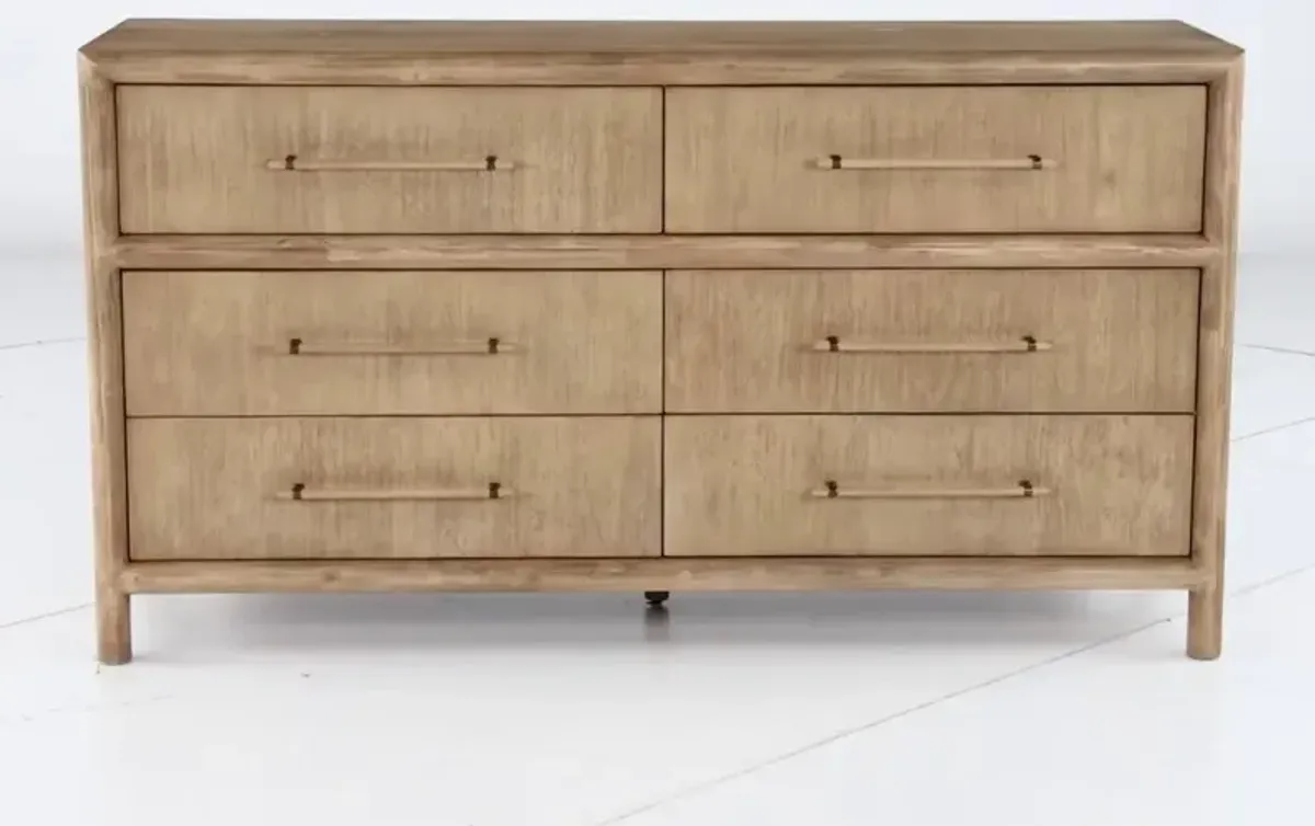 Dorsey Light Brown Dresser