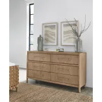 Dorsey Light Brown Dresser
