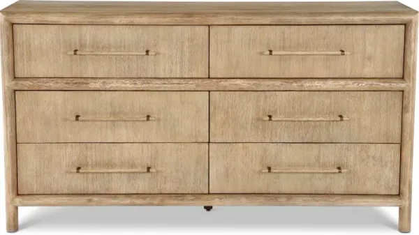 Dorsey Light Brown Dresser