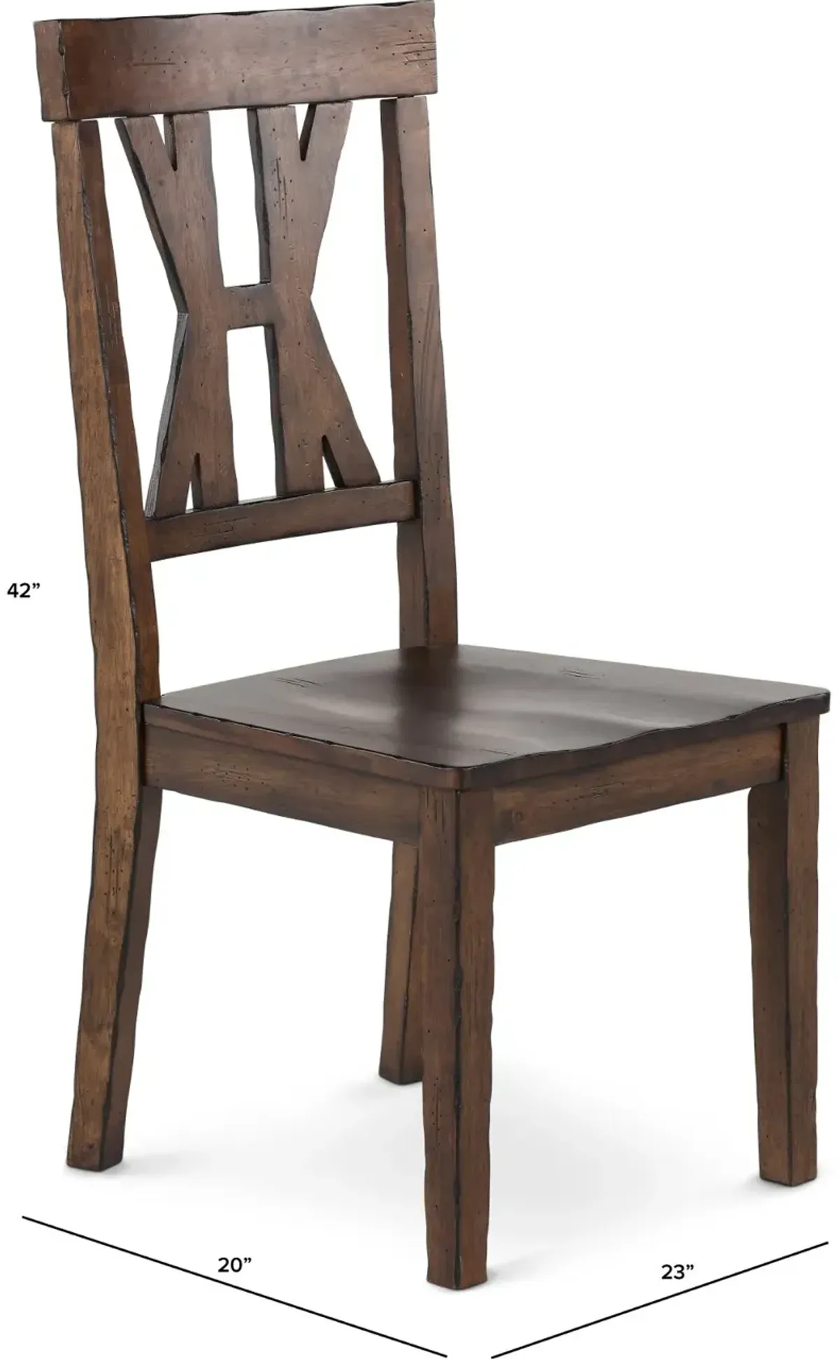 Villa Tobacco Brown Dining Chair