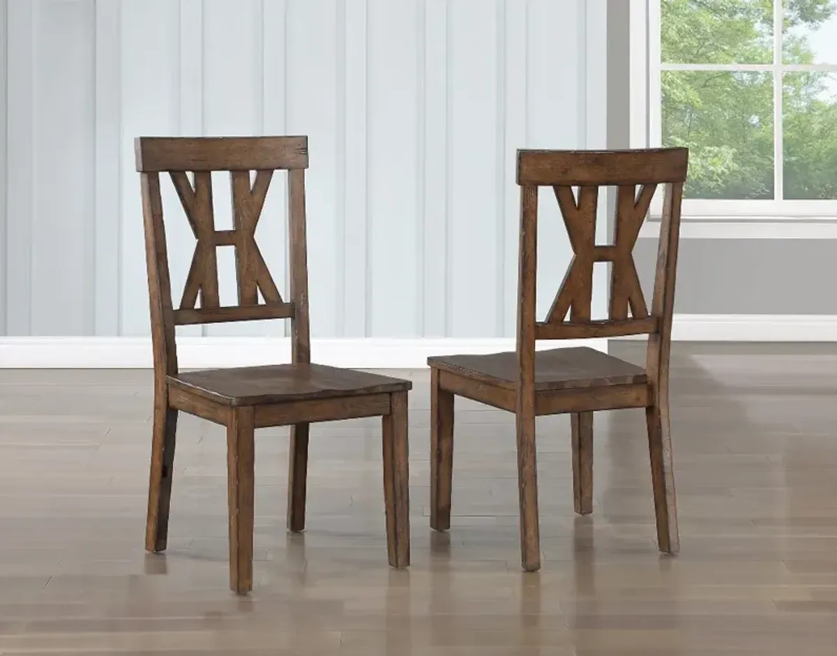 Villa Tobacco Brown Dining Chair