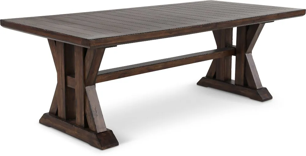 Villa Tobacco Brown Dining Table