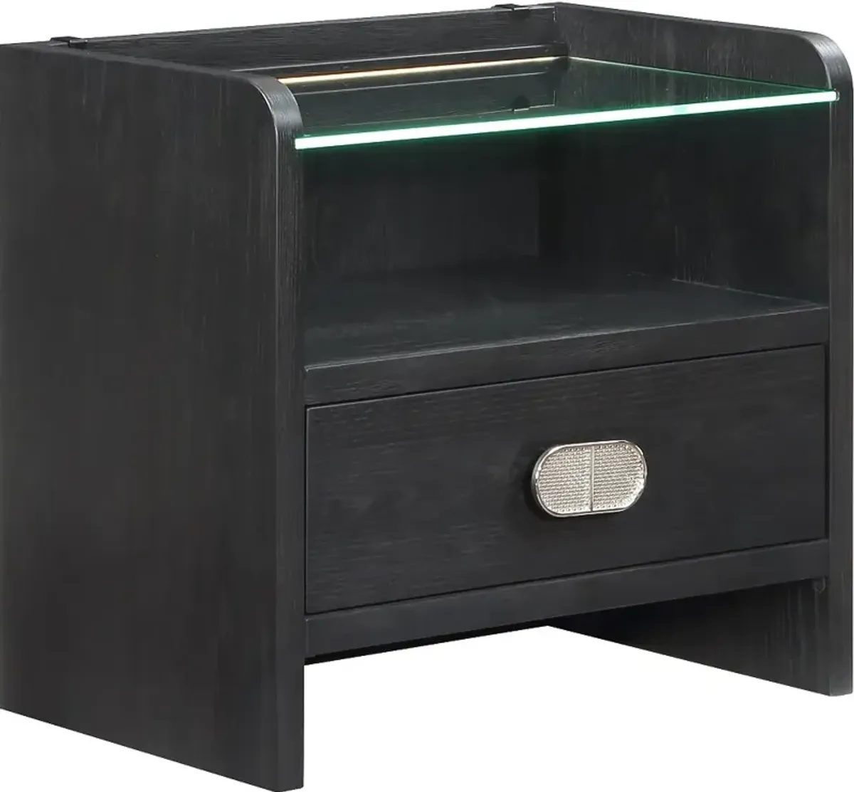 Kendell Black Nightstand