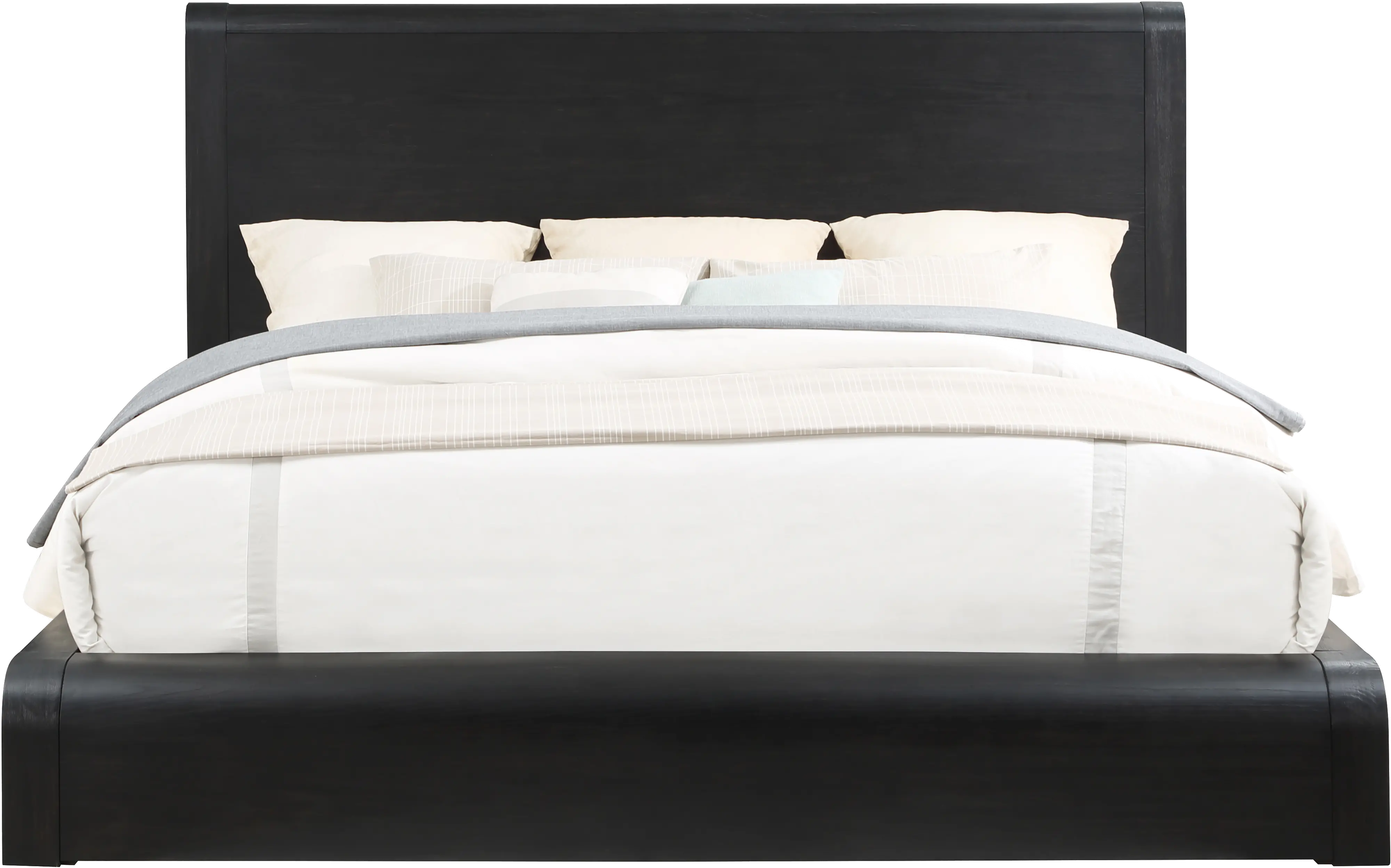 Kendell Black King Platform Bed