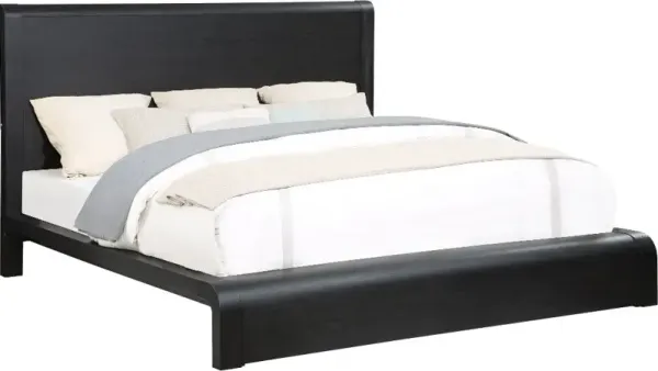 Kendell Black King Platform Bed