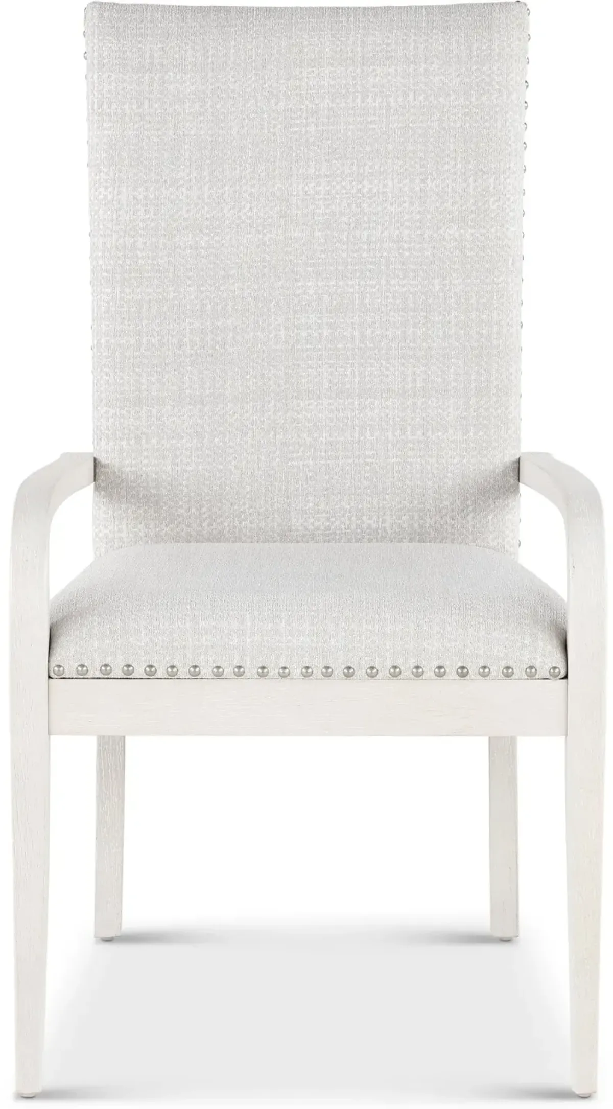 Ashby Place Gray Dining Arm Chair