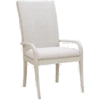 Ashby Place Gray Dining Arm Chair