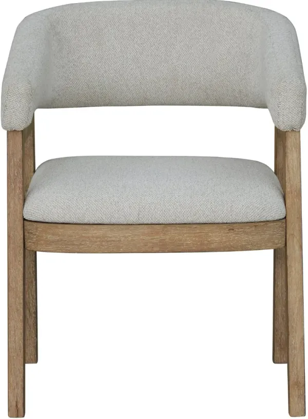 Escape Natural Oak Dining Barrel Chair