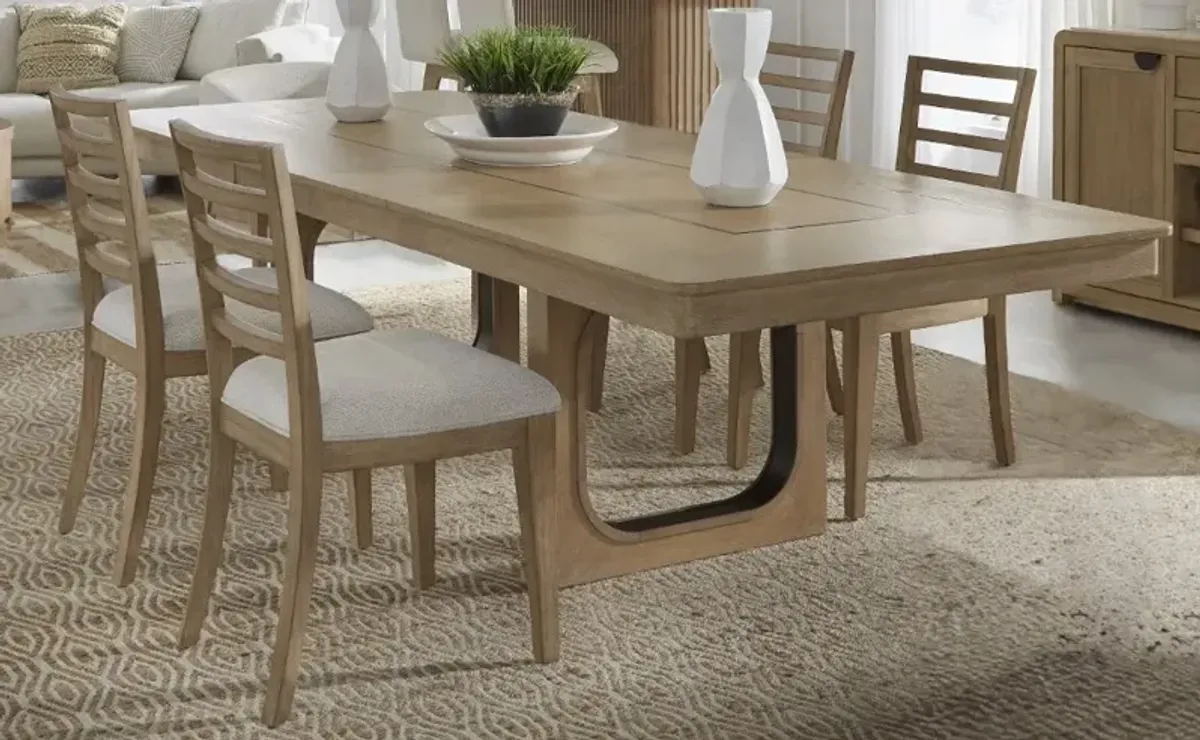 Escape Natural Oak 5 Piece Dining Set