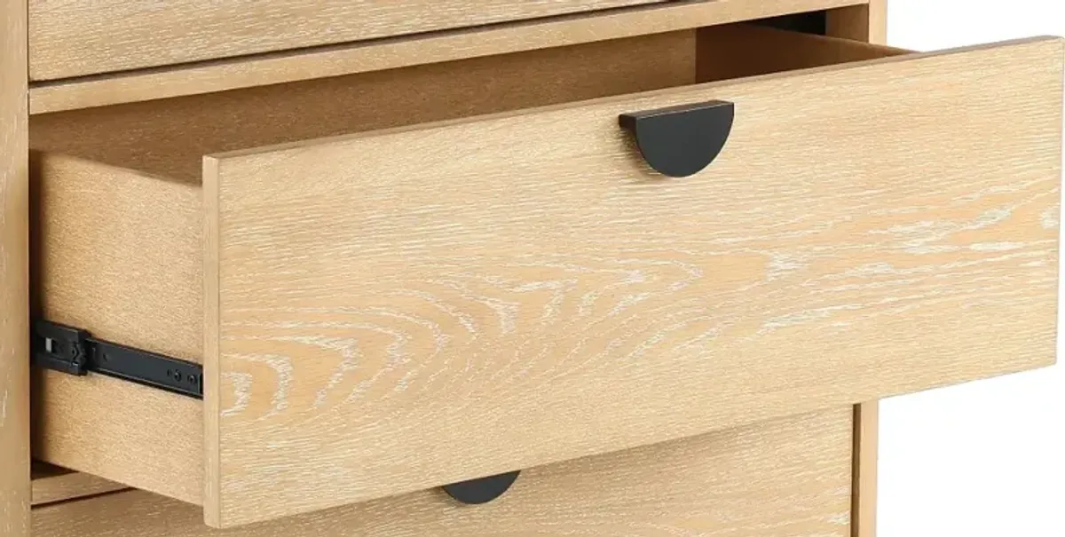 Escape Natural Oak Chest of Drawers