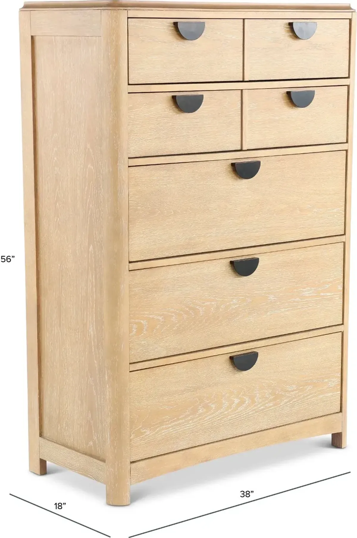 Escape Natural Oak Chest of Drawers