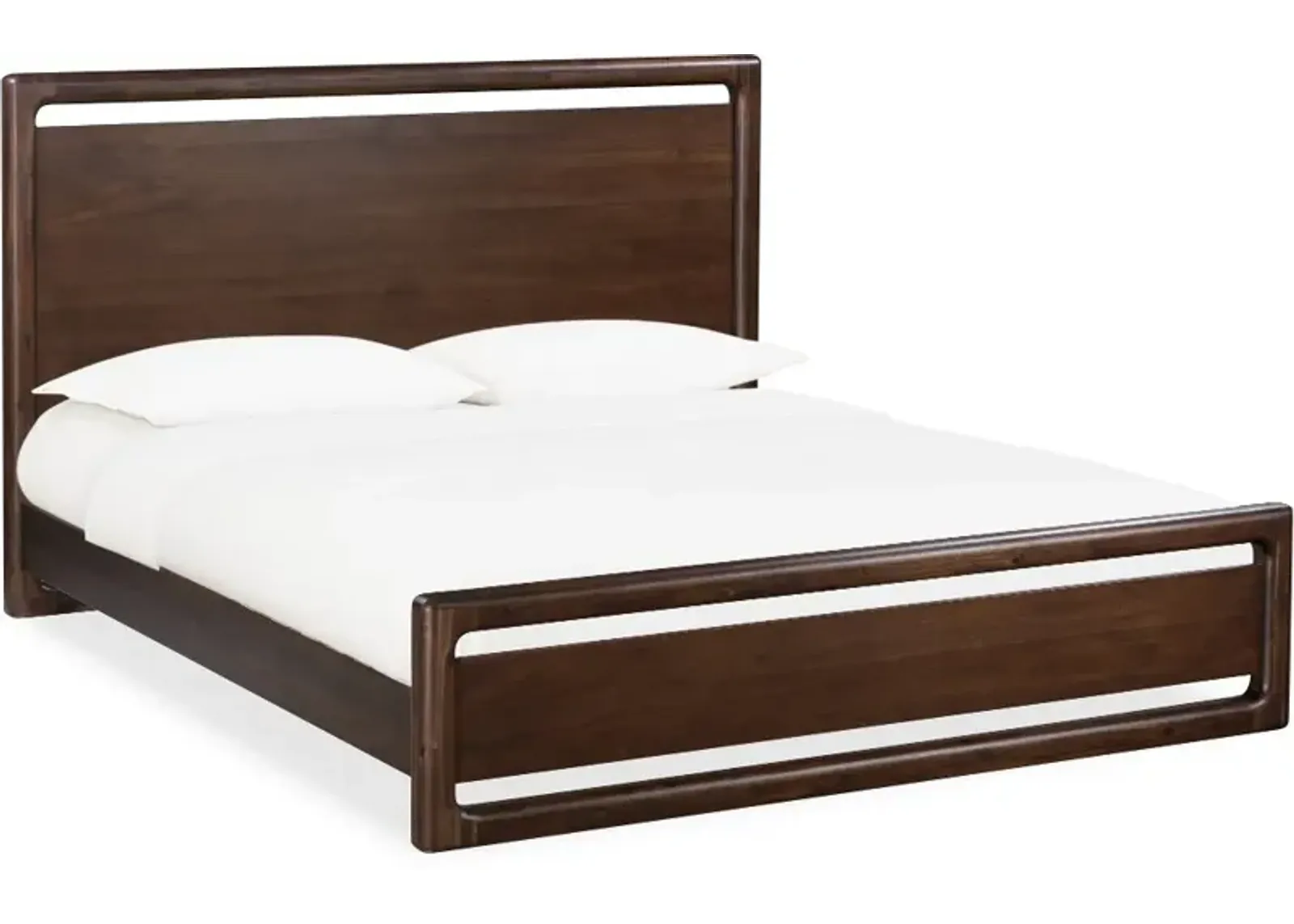 Sol Brown Queen Platform Bed