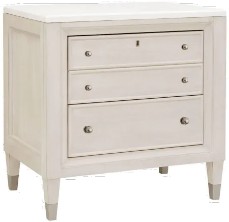 Ashby Place Gray Nightstand