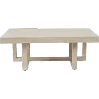 Jalisco White-Washed Coffee Table