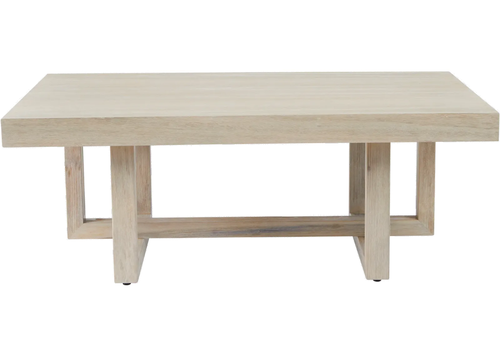 Jalisco White-Washed Coffee Table