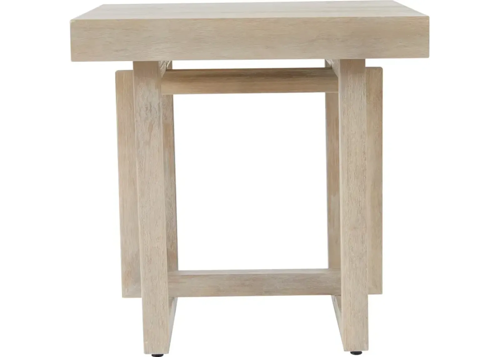 Jalisco White-Washed End Table