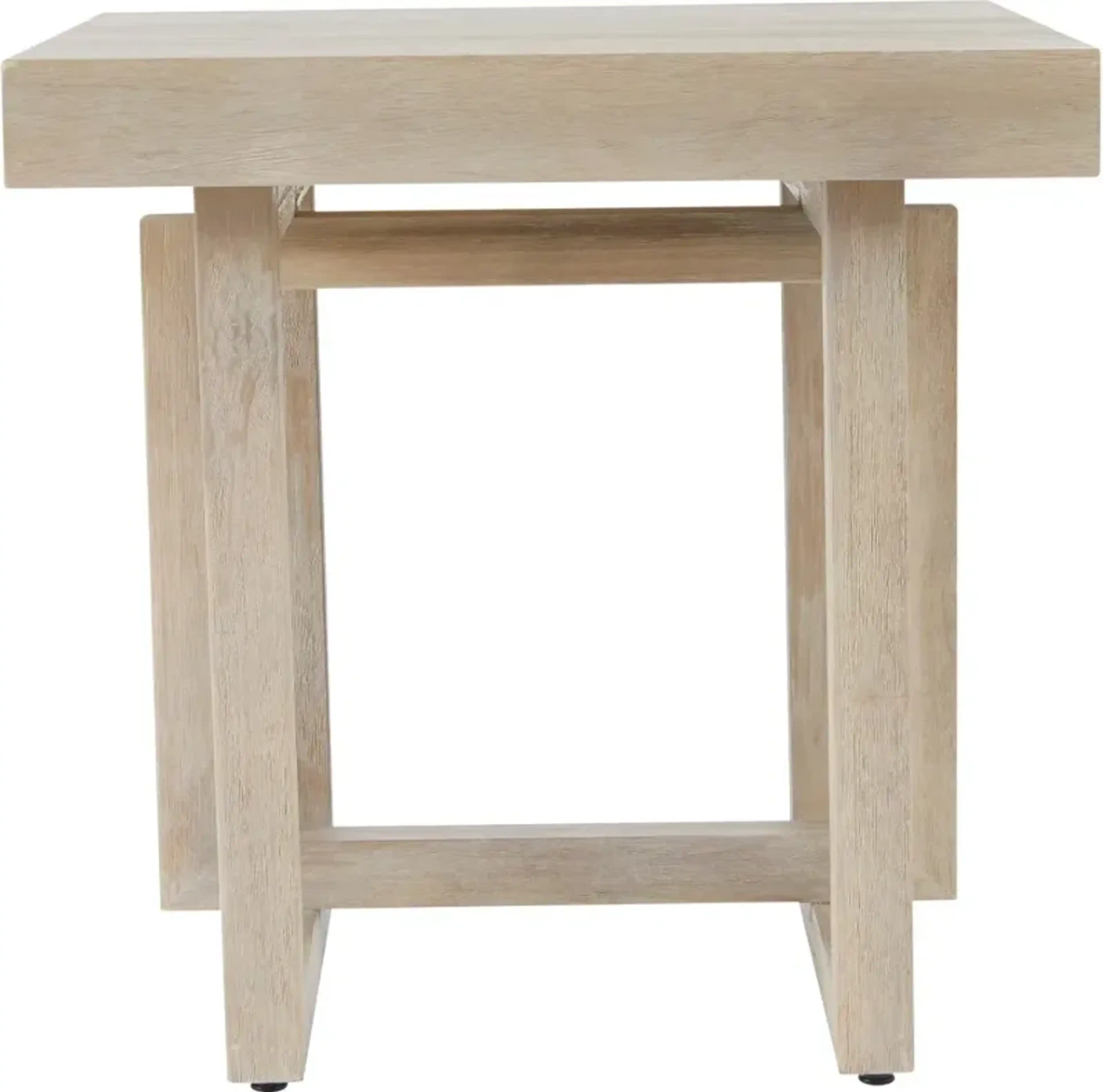 Jalisco White Washed End Table Rc Willey | Furniture.com