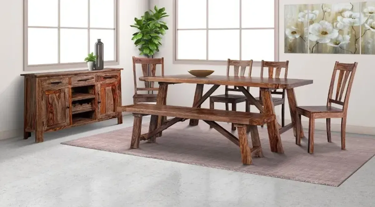 Kalispell 2 Brown Dining Chair