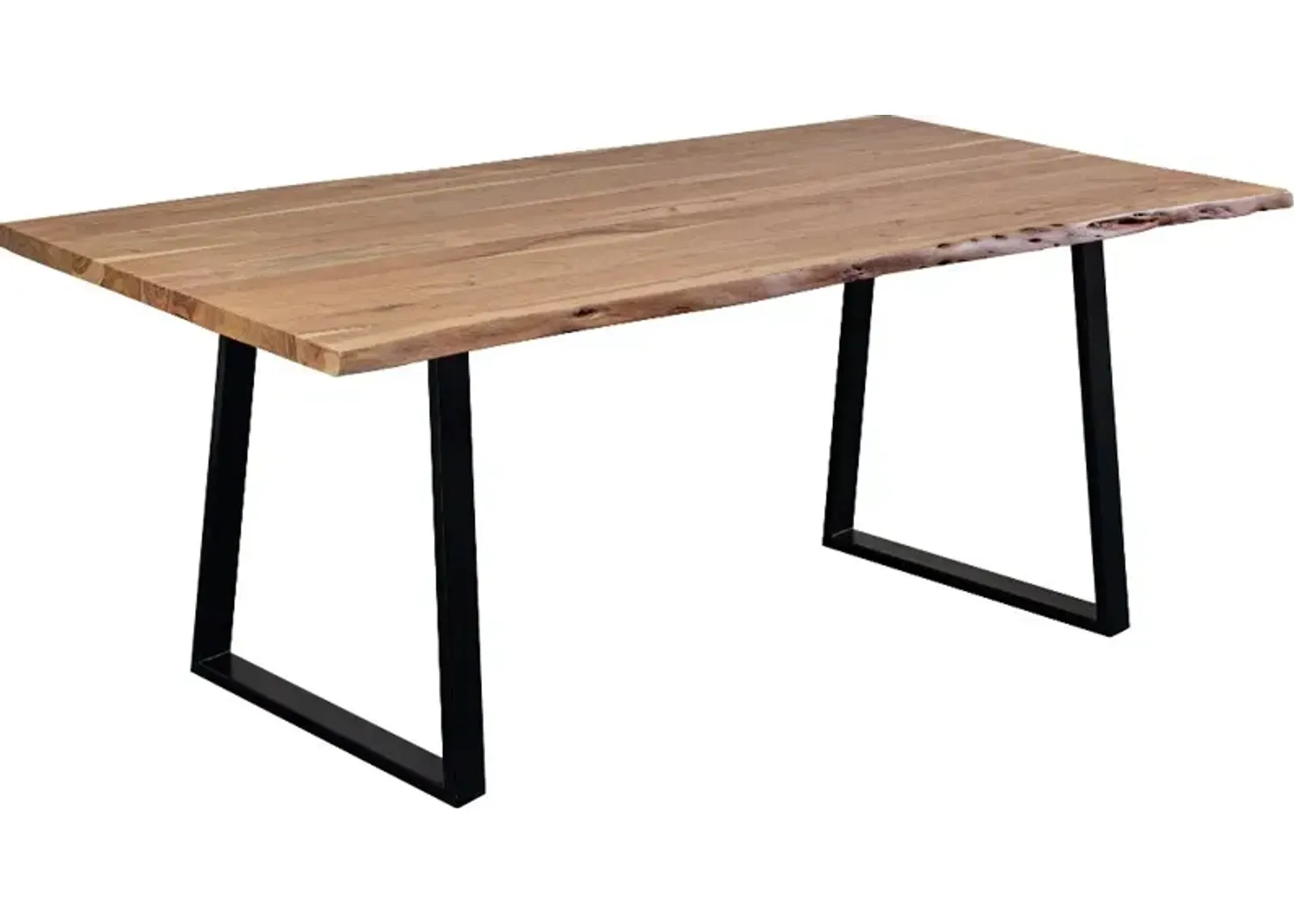 Manzanita Natural Wood and Iron 70 Inch Dining Table