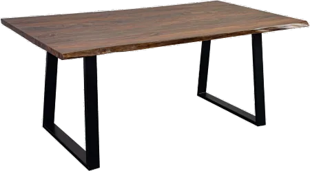 Manzanita Natural Wood and Iron 82 Inch Dining Table