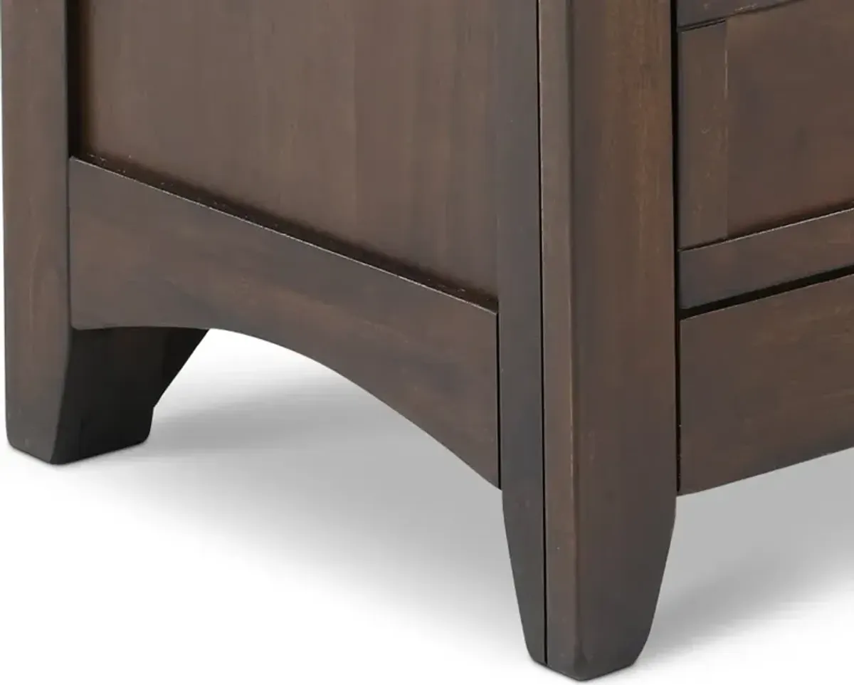 Marlo Coffee Brown 62" TV Stand