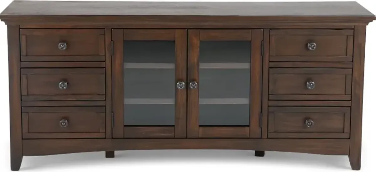 Marlo Coffee Brown 62" TV Stand