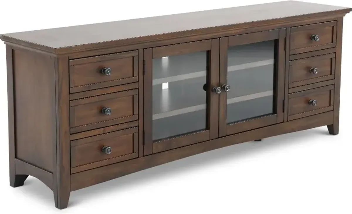 Marlo Coffee Brown 72" TV Stand