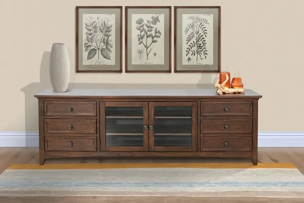 Marlo Brown 82" TV Stand