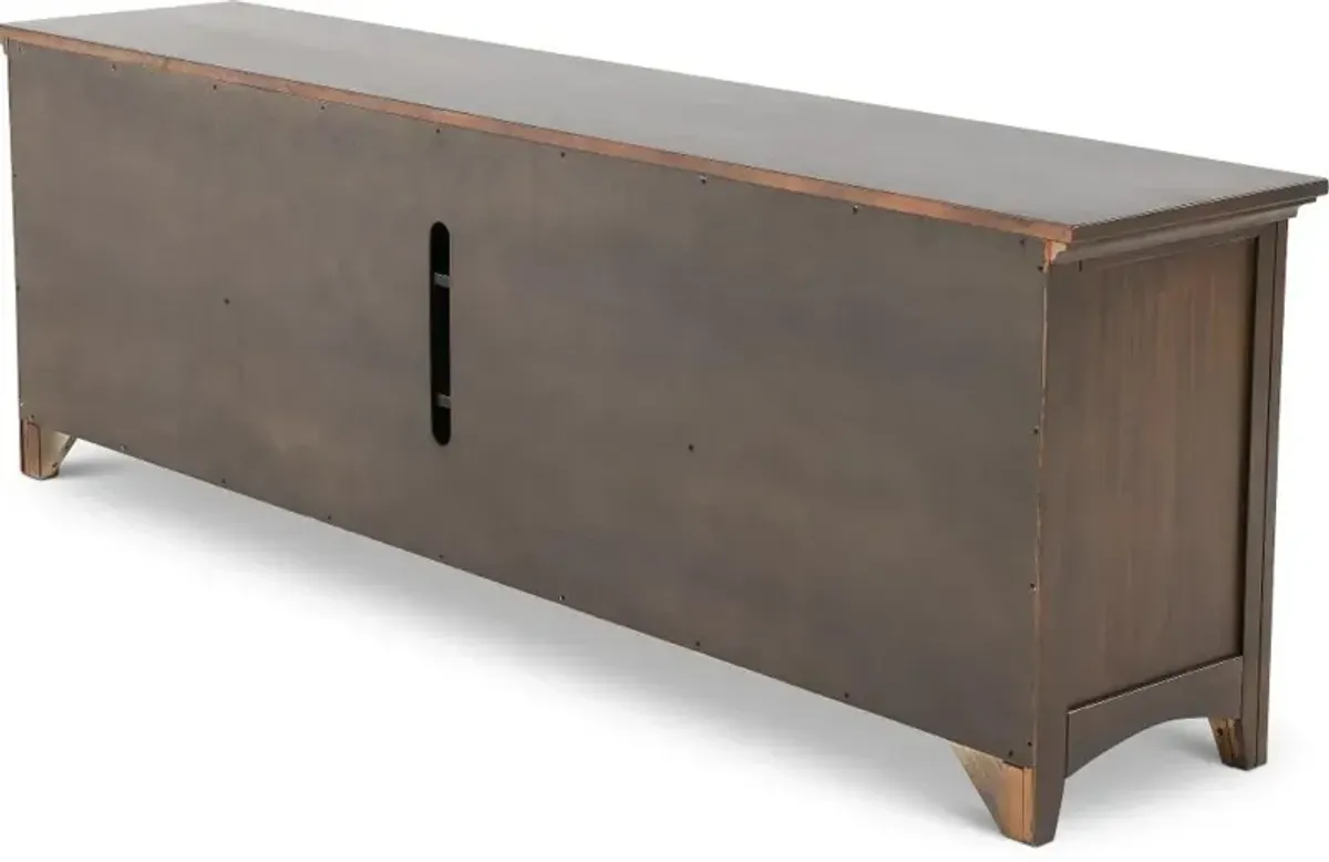 Marlo Brown 82" TV Stand