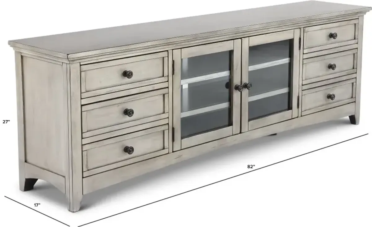 Marlo Gray 82" TV Stand