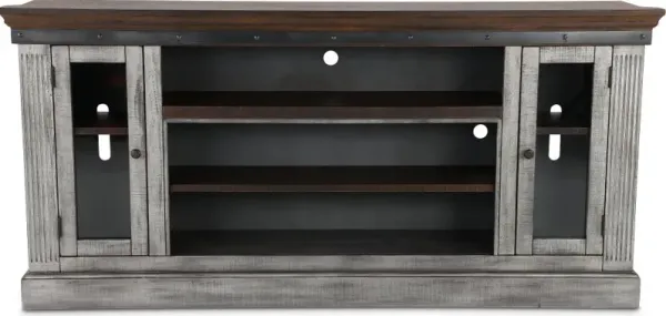 Avalon Gray 82" TV Stand