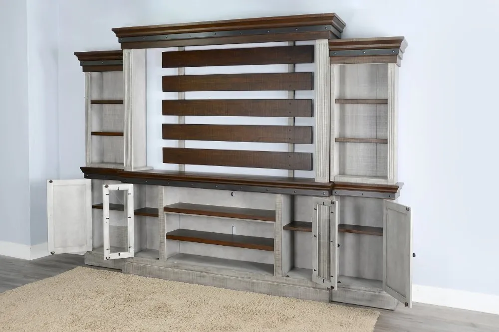 Avalon Gray Entertainment Center