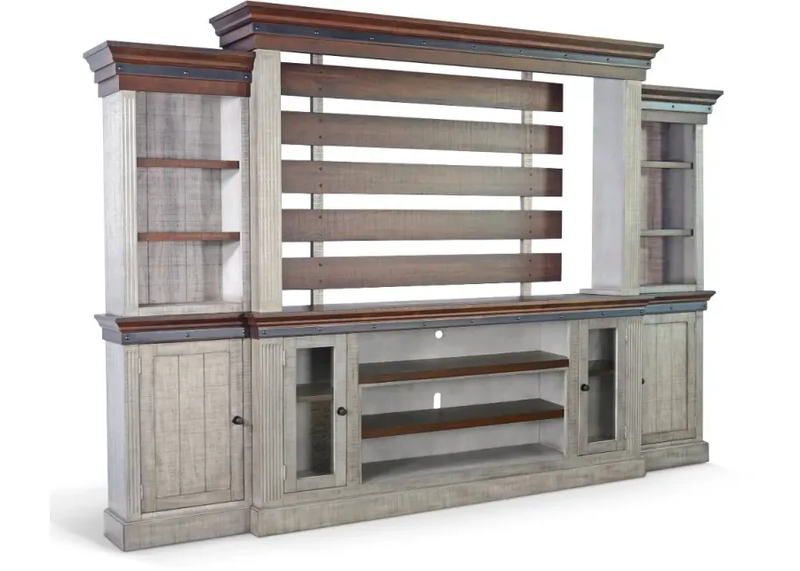 Avalon Gray Entertainment Center