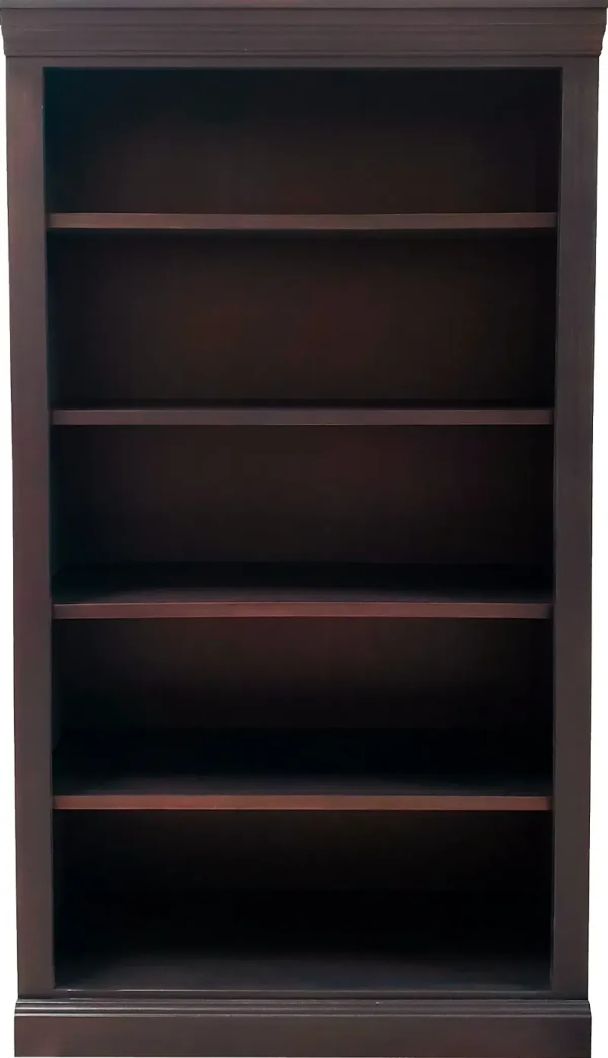 Jackson Cappuccino 60 Inch Bookcase