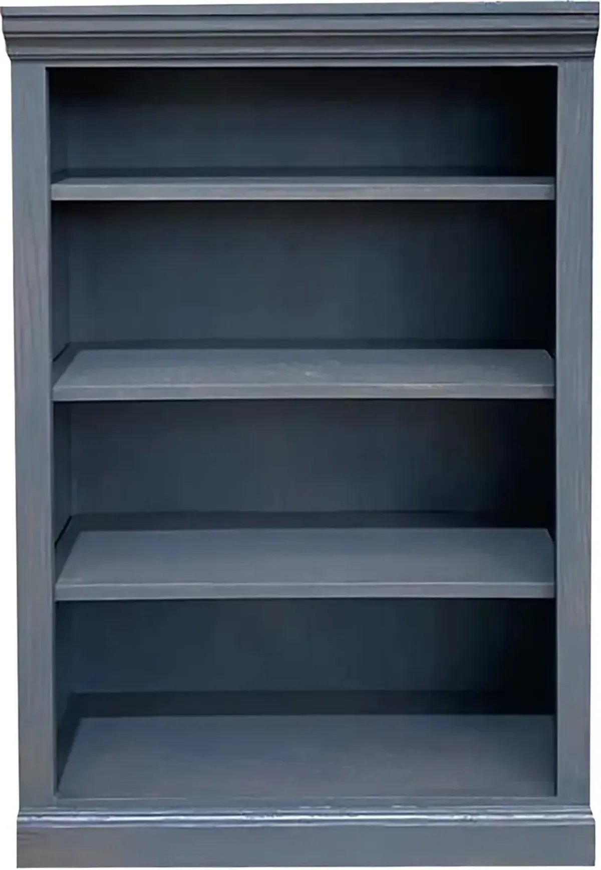 Jackson Gray Wash 48 Inch Bookcase