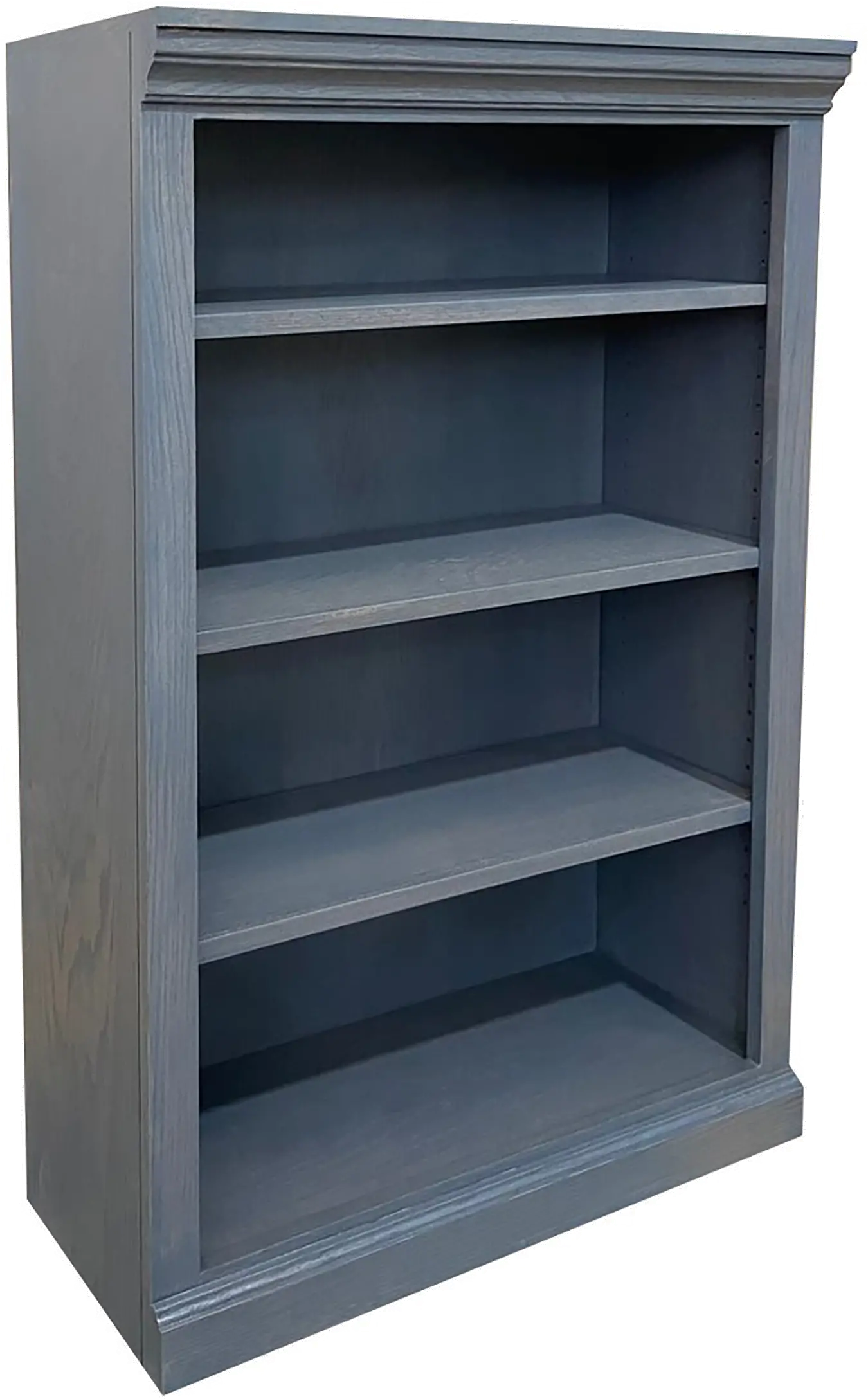 Jackson Gray Wash 48 Inch Bookcase