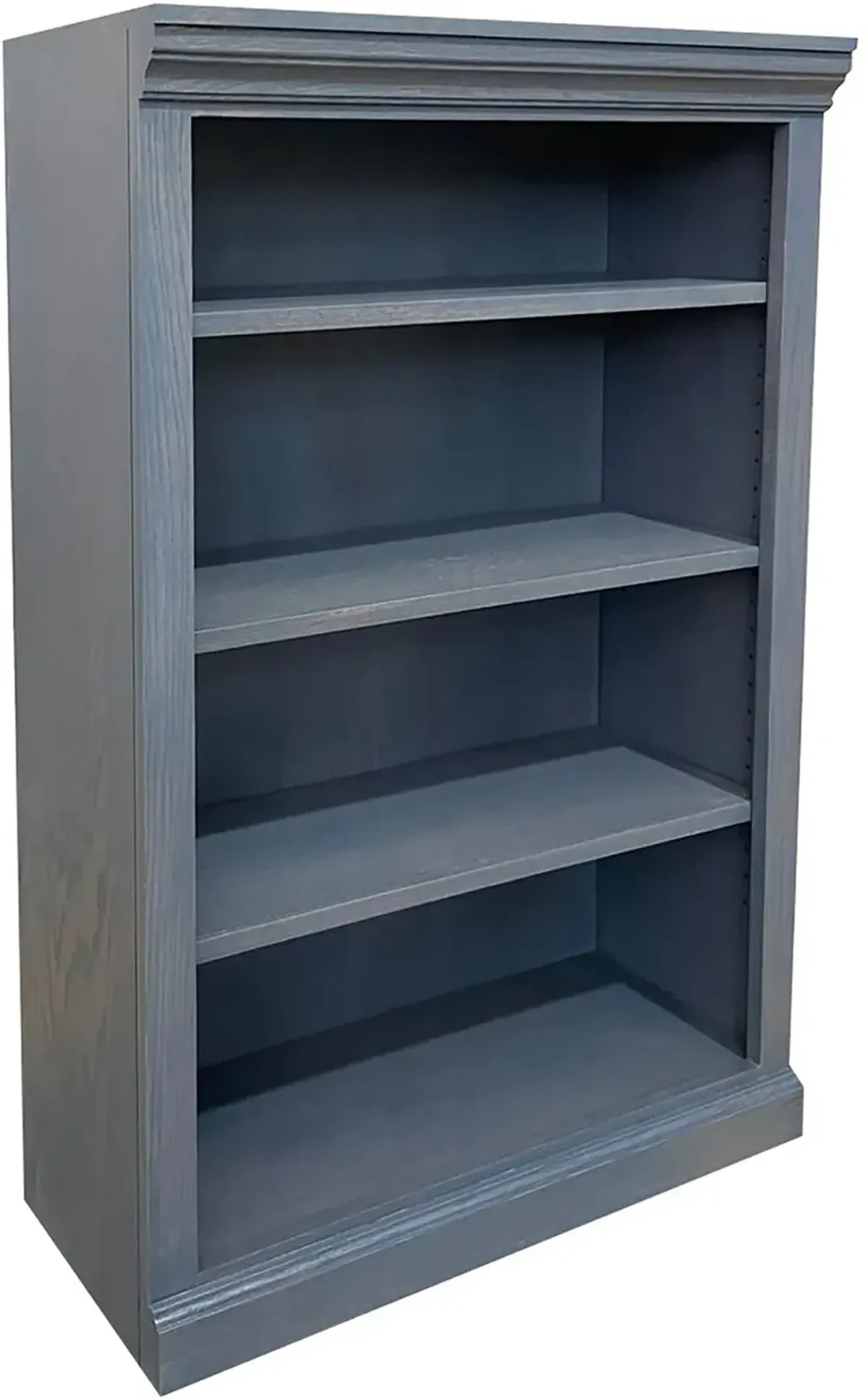 Jackson Gray Wash 48 Inch Bookcase