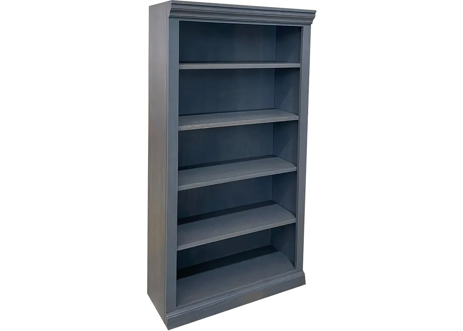 Jackson Gray Wash 60 Inch Bookcase