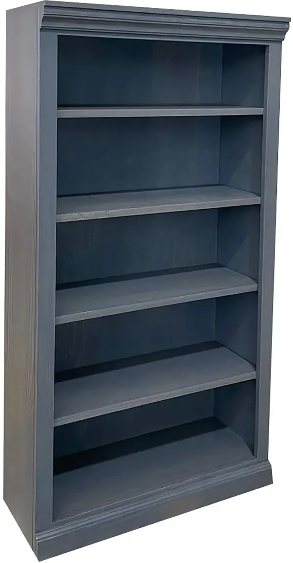 Jackson Gray Wash 60 Inch Bookcase