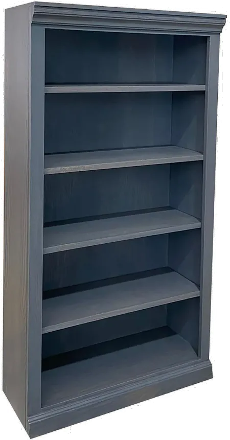 Jackson Gray Wash 60 Inch Bookcase