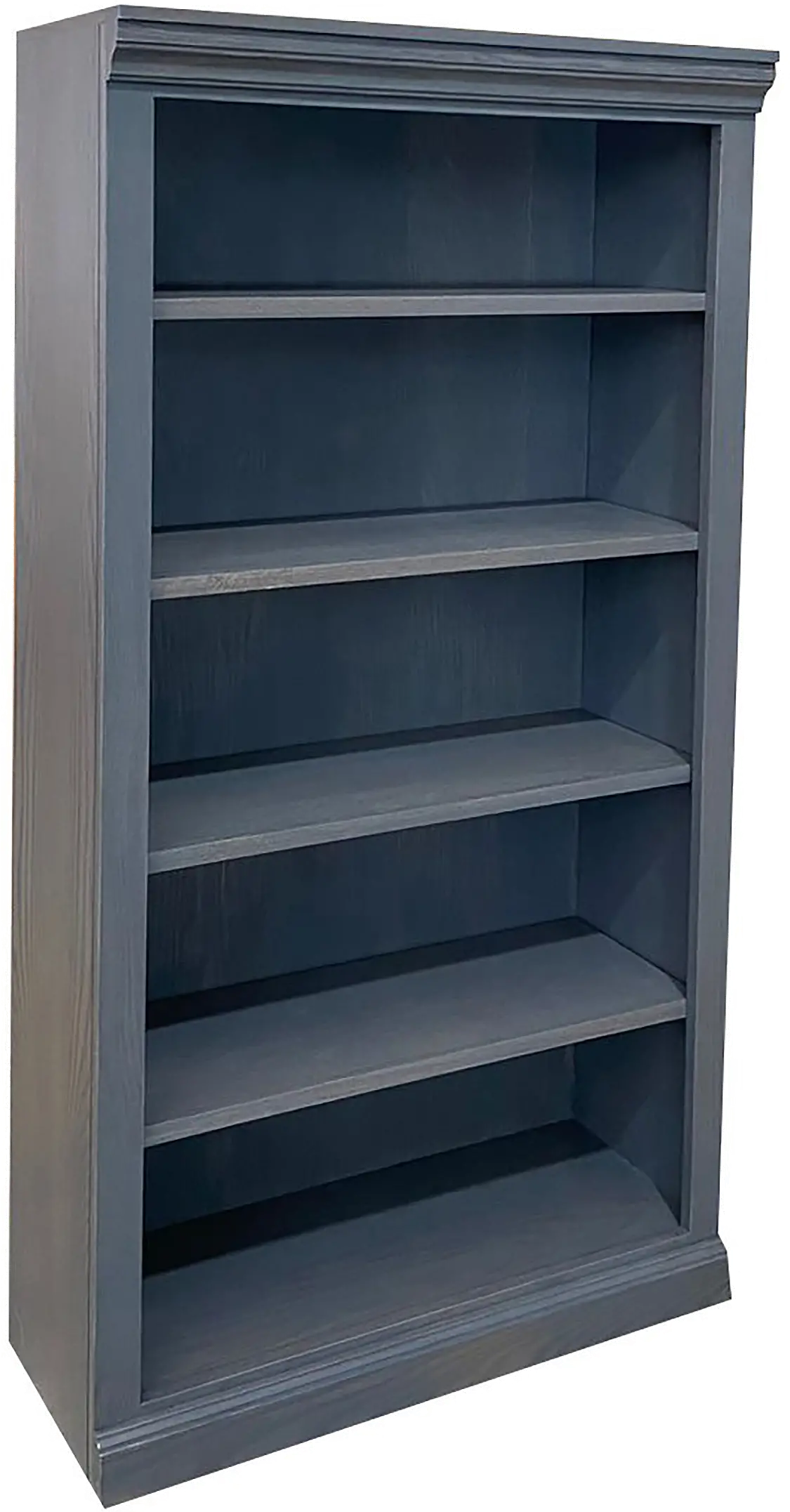 Jackson Gray Wash 60 Inch Bookcase