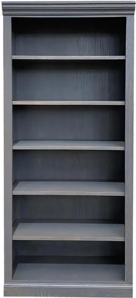 Jackson Gray Wash 72 Inch Bookcase