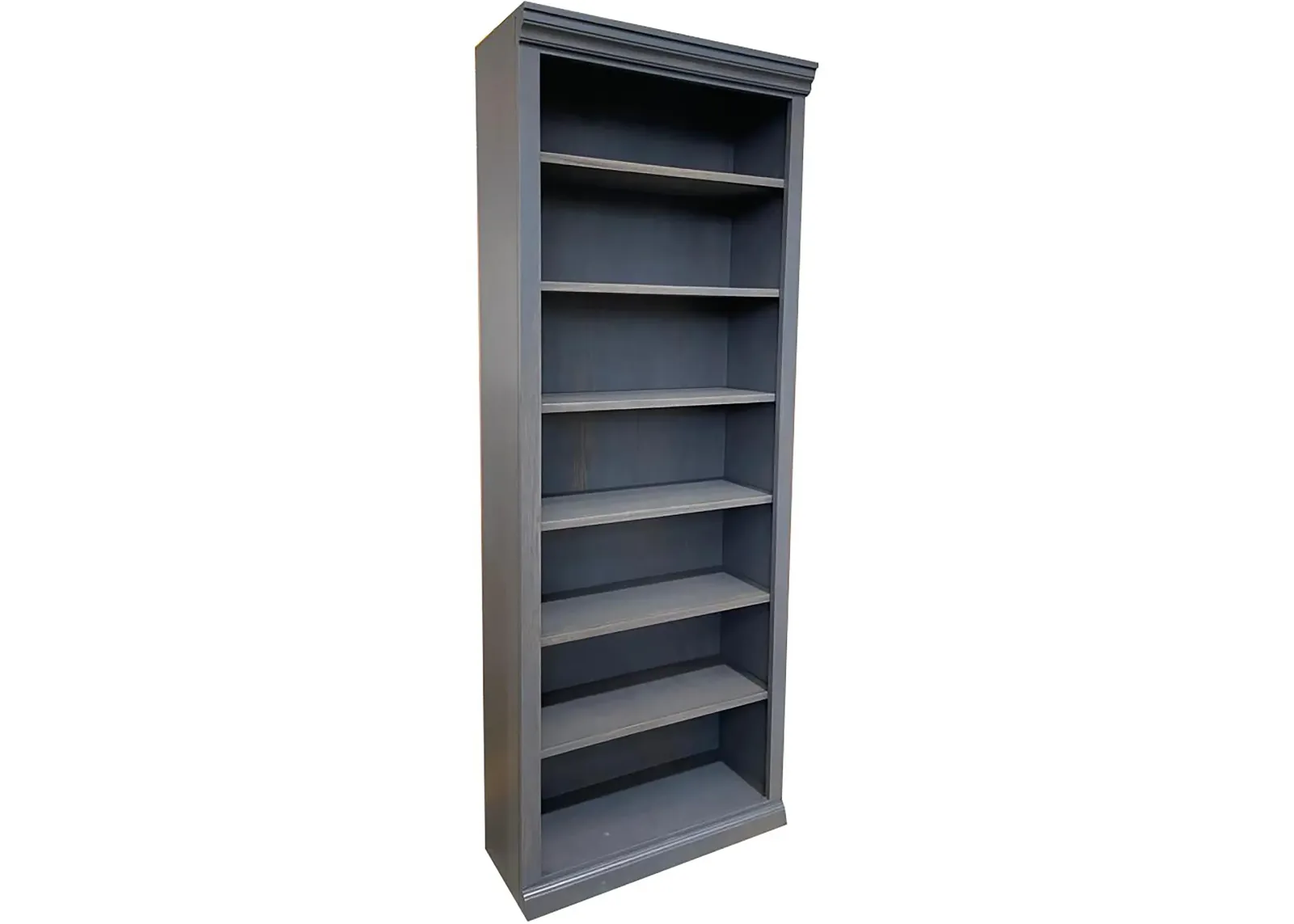 Jackson Gray Wash 84 Inch Bookcase