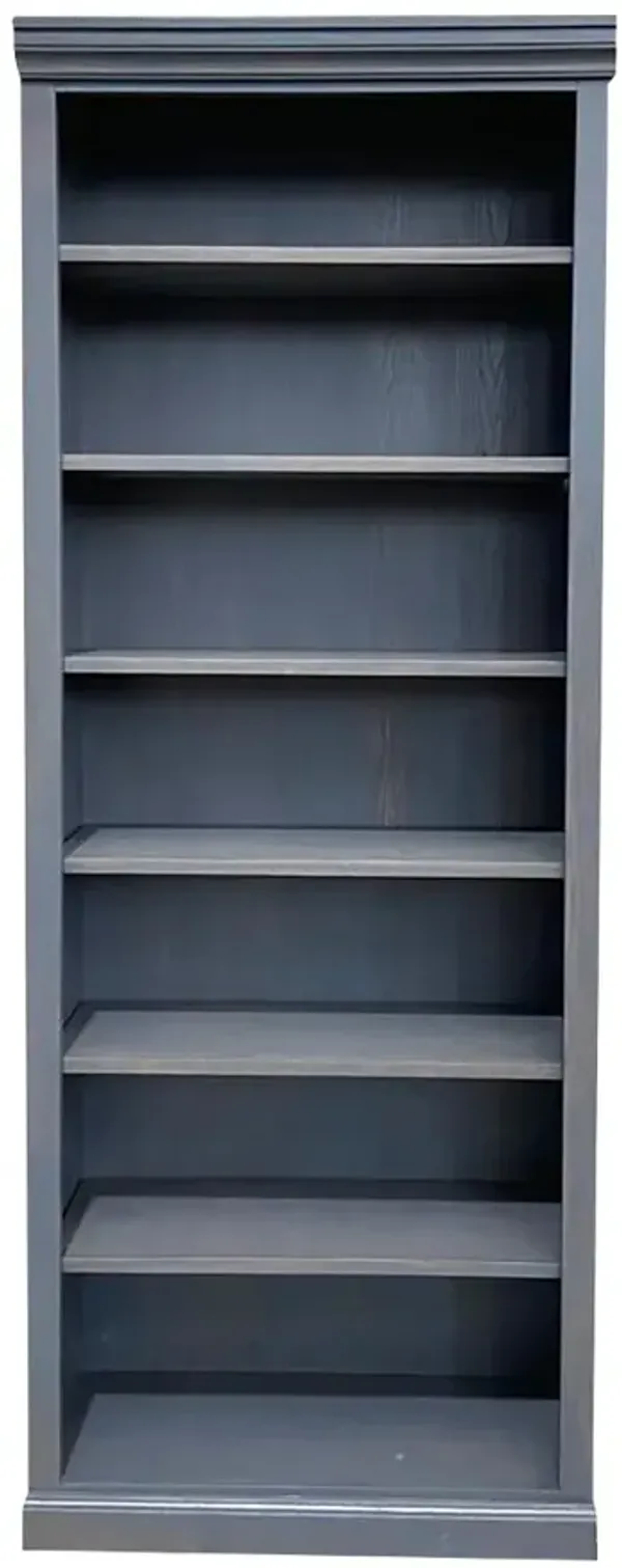 Jackson Gray Wash 84" Bookcase
